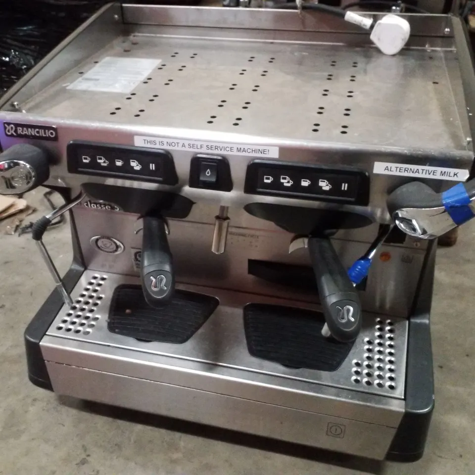 RANCILIO RAN5-2 COMMERCIAL 2 BARRISTA COFFEE MACHINE