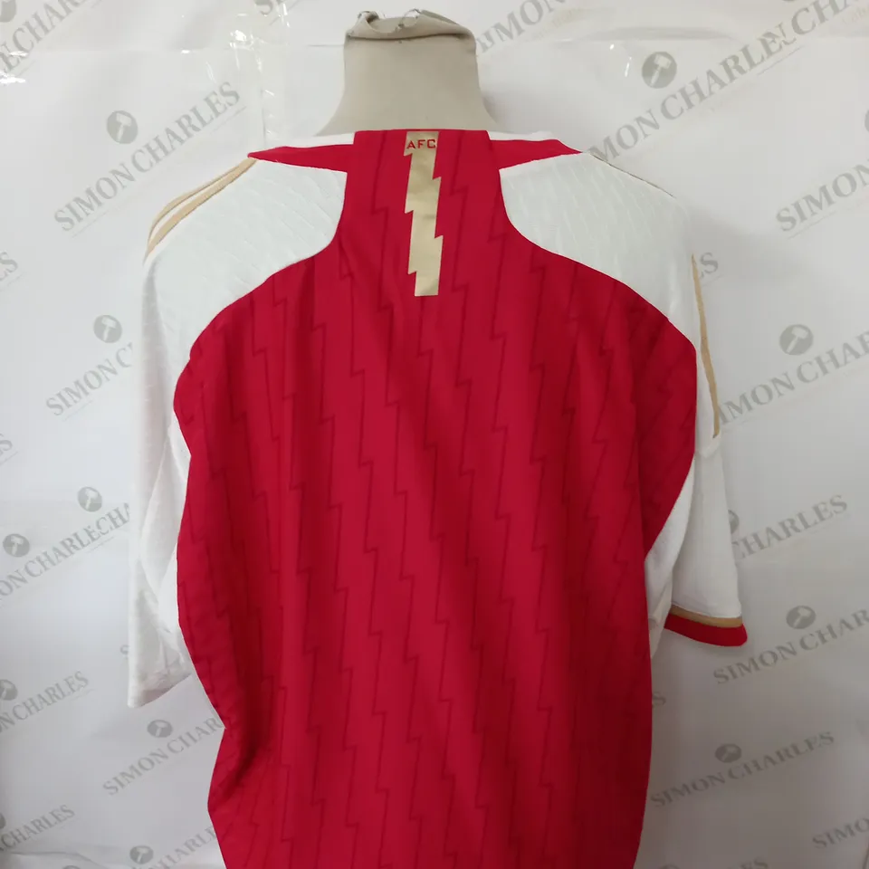 ARSENAL FC HOME SHIRT SIZE XL