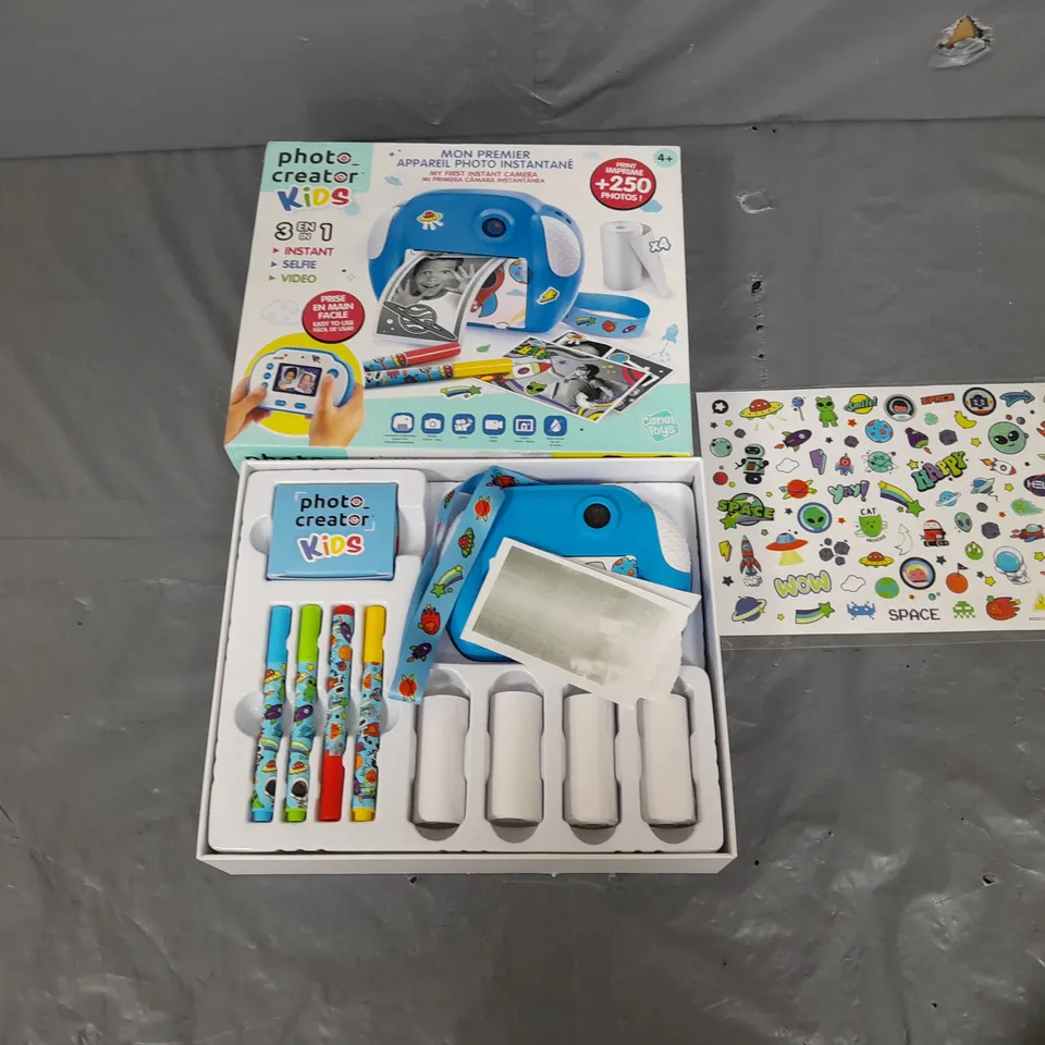 BOXED PHOTO CREATOR KIDS 3-IN-1 
