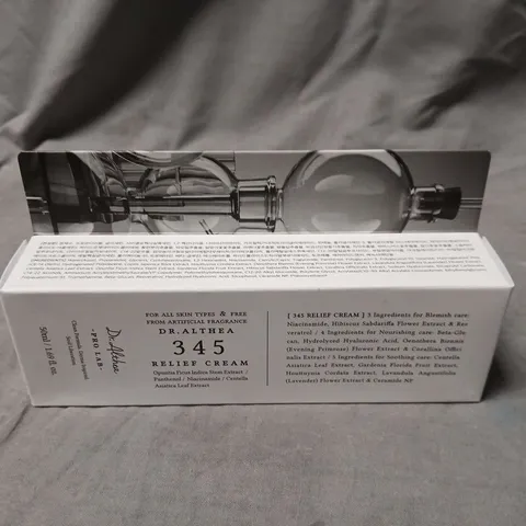 RELIEF CREAM 345 β SKIN CARE CREAM