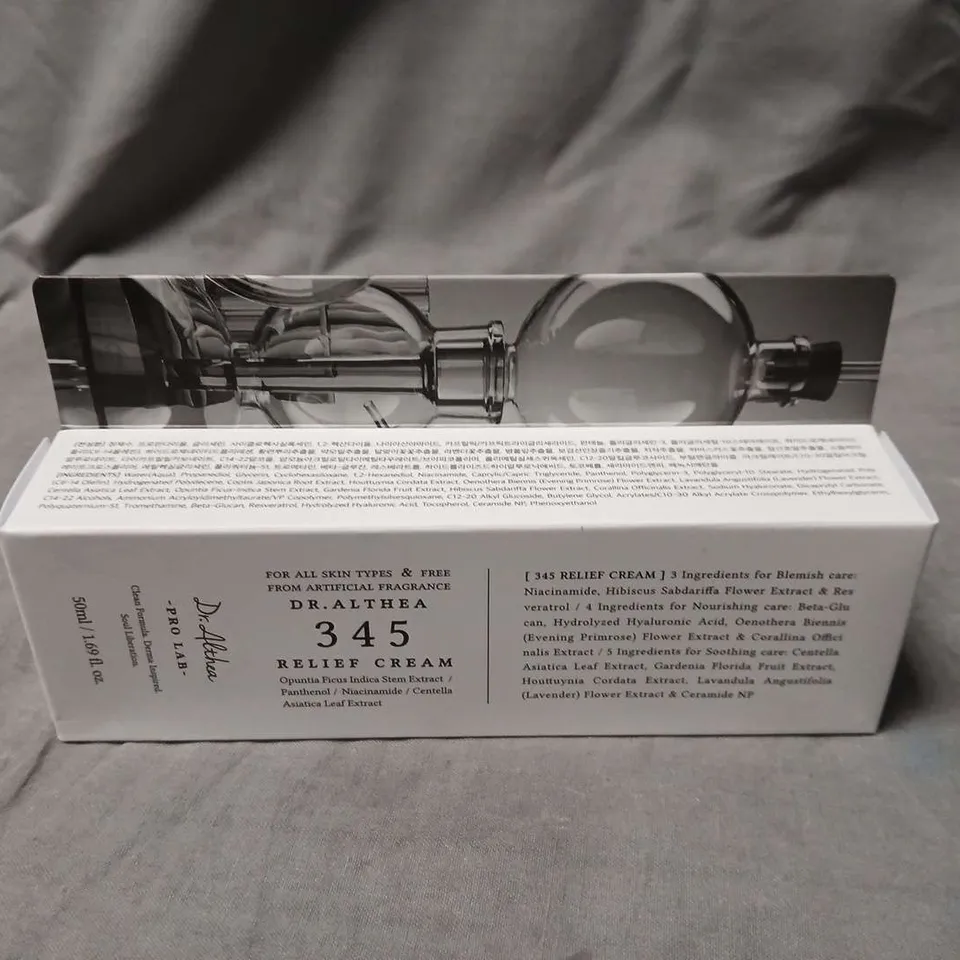 RELIEF CREAM 345 – SKIN CARE CREAM