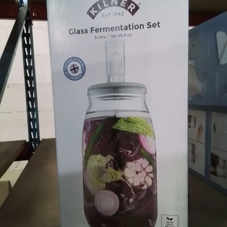 BOXED 3L GLASS FERMENTATION SET