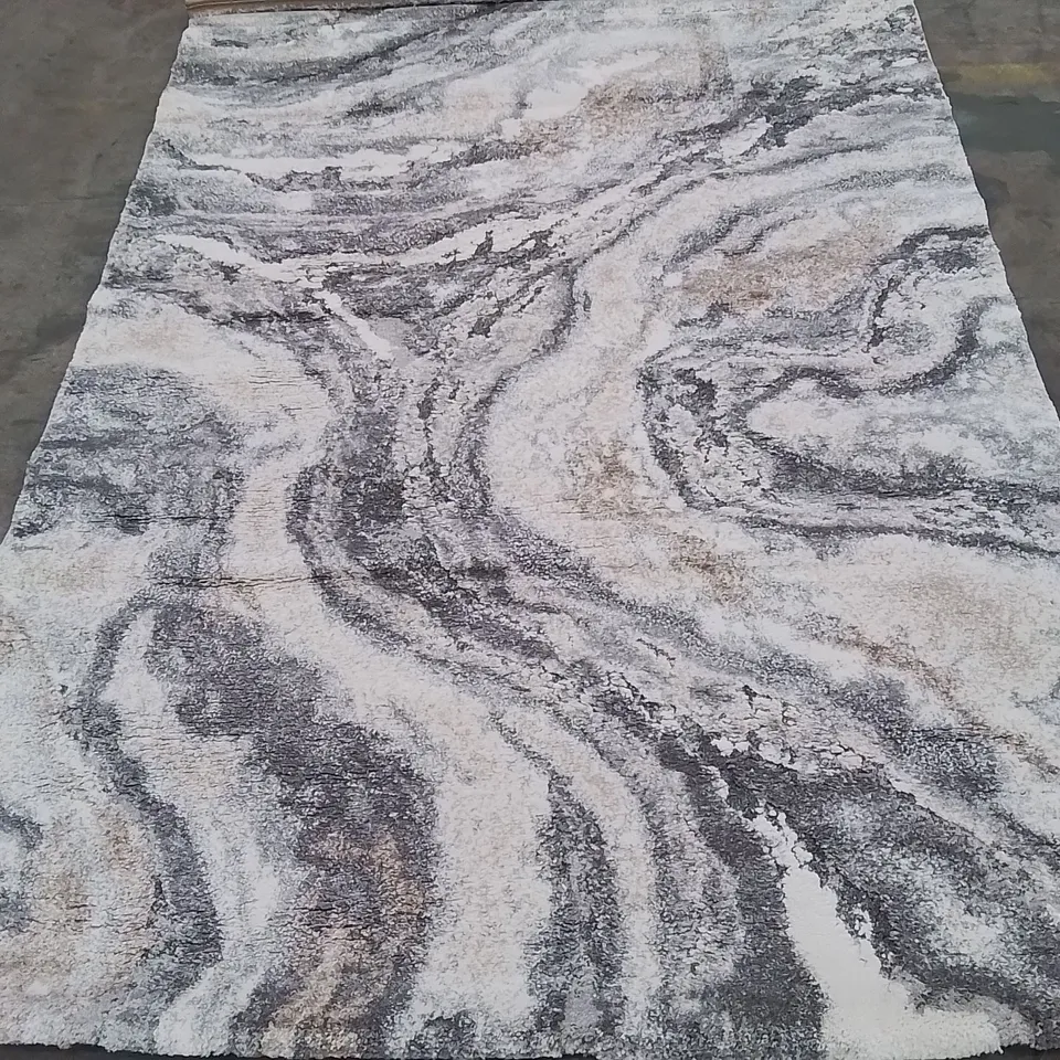 QUALITY DESIGNER CYRUS CREAM/GREY 152 X 230 