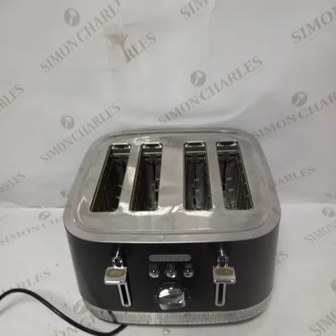 MORPHY RICHARDS 248022 ILLUMINATION STAINLESS STEEL 4 SLICE TOASTER