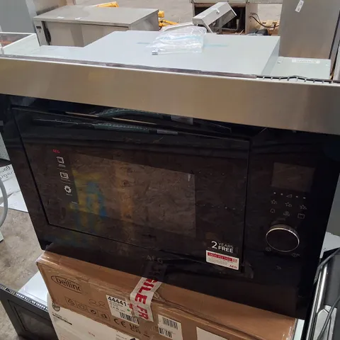 AEG MBE2658DEM BUILT IN MICROWAVE & GRILL - BLACK / STAINLESS STEEL