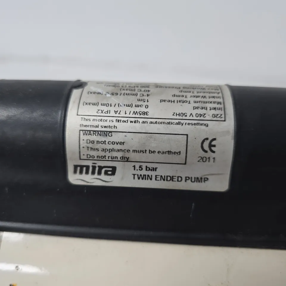 MIRA TWIN ENDED PUMP – 1.5 BAR