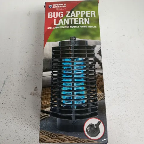 SPEAR & JACKSON SELECT BUG ZAPPER LANTERN – OUTDOOR GARDEN LIGHTING