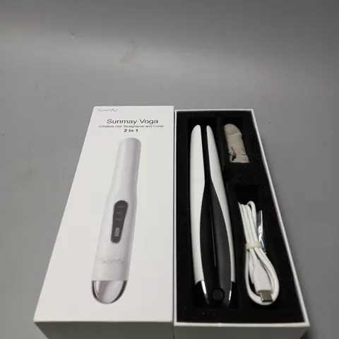BOXED SUNMAY VOGA HAIR STRAIGHTER AND HAIR COOLER