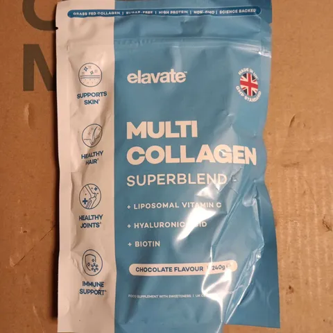 ELAVATE MULTI COLLAGEN SUPERBLEND – CHOCOLATE FLAVOUR, 240 G