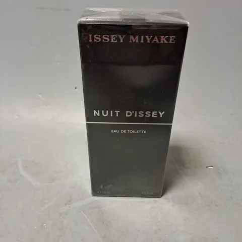 BOXED AND SEALED ISSEY MIYAKE NUIT D'ISSEY EAU DE TOILETTE 75ML