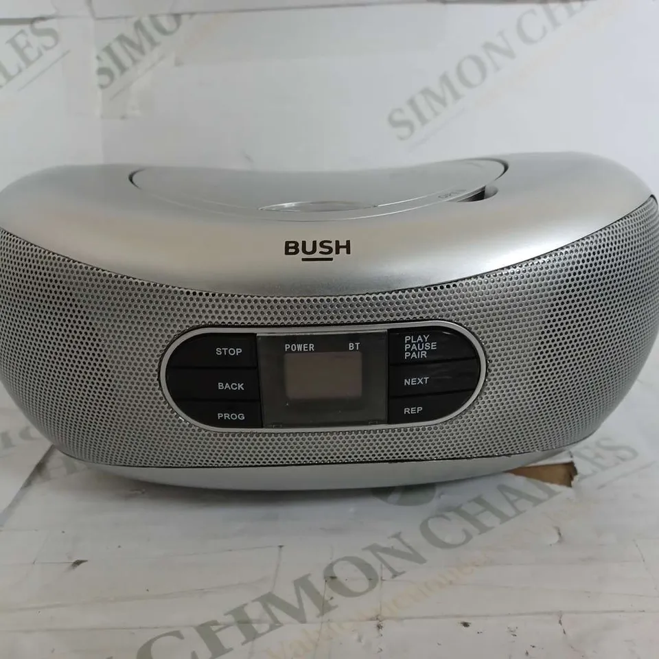 BOXED BUSH BLUETOOTH CD BOOMBOX