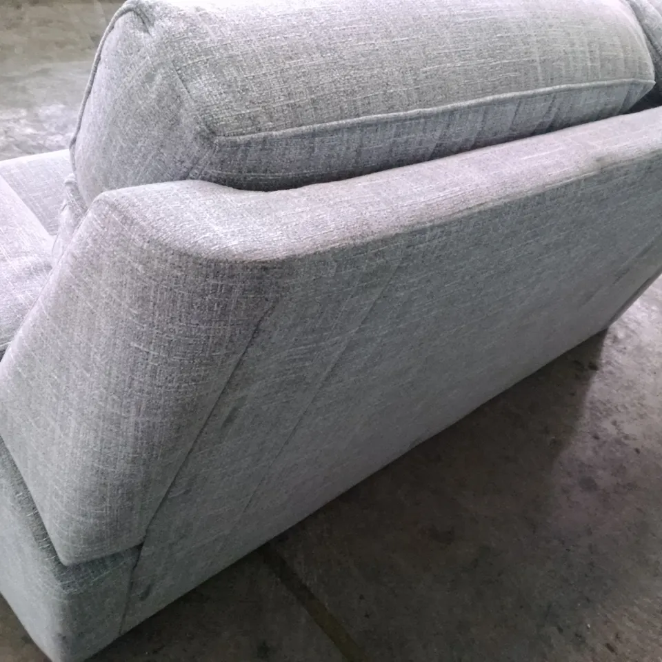 QUALITY DESIGNER G-PLAN ELLIS LARGE (2 CUSH) SOFA - BEACH DUCK EGG FABRIC