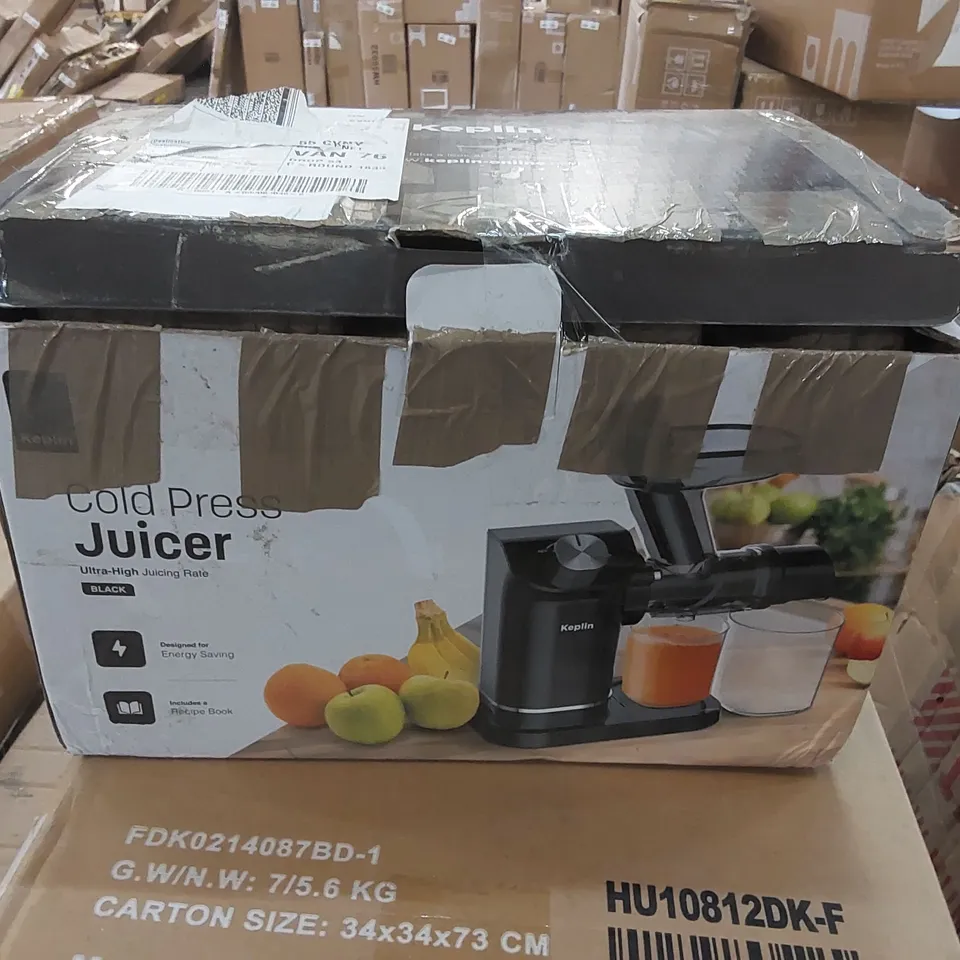 BOXED KEPLIN COLD PRESS JUICER