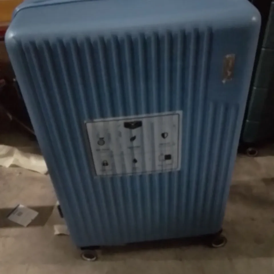 LUGG VACAY TRAVEL SUITCASE BLUE