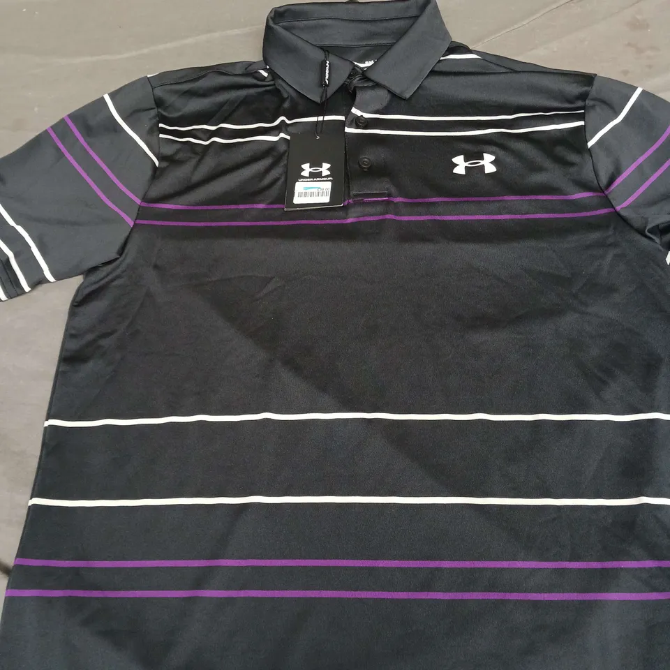 UNDER ARMOUR PLAYOFF POLO SHIRT - SIZE S/M