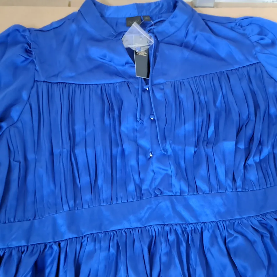 LOT OF 10 BRAND NEW DESTELLO BLUE LONG SLEEVE DRESSES - XL