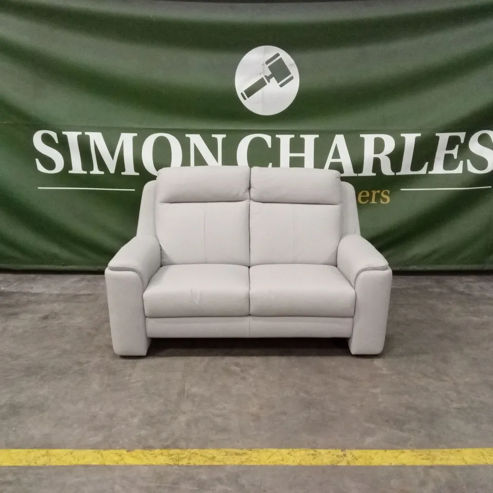 QUALITY DESIGNER ITALIAN MADE GIORGIA 2 SEATER LEATHER SOFA