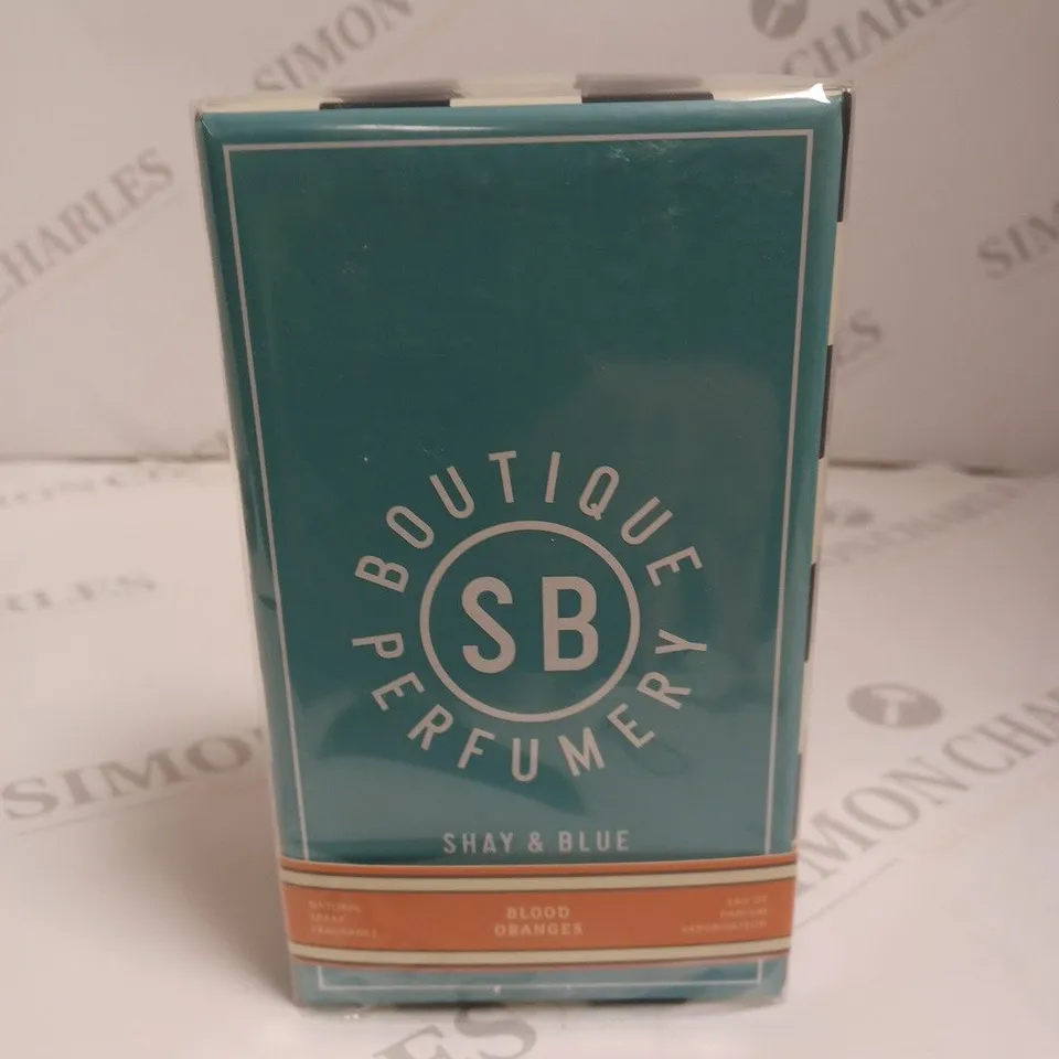 SEALED BOUTIQUE PERFUMERY SHAY & BLUE BLOOD ORANGES PARFUM - 100ML