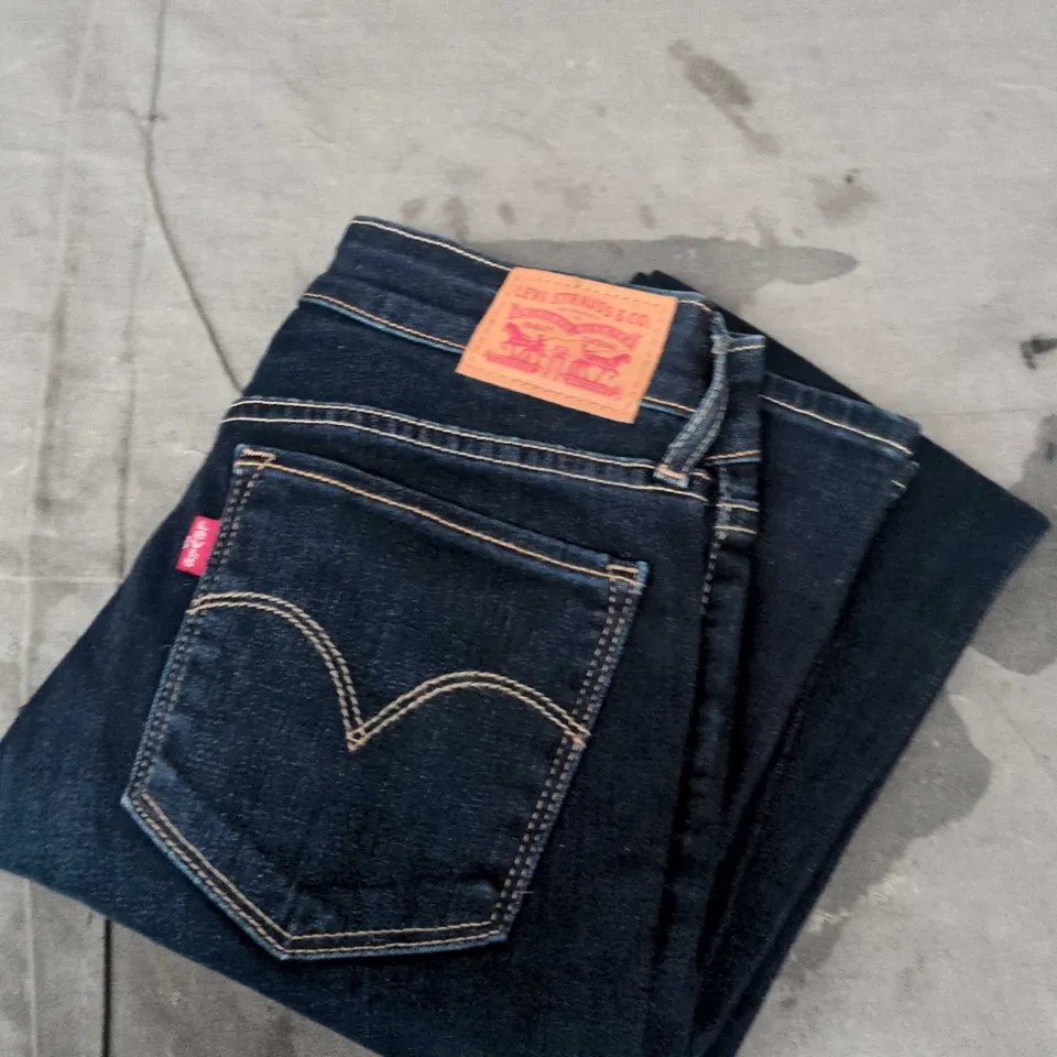 LEVI'S 711 SKINNY JEANS – WOMEN'S DARK WASH, UK 6 (US 26)