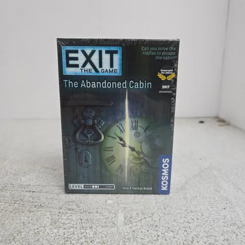 EXIT THE GAME THE ABANDONED CABIN CARD GAME