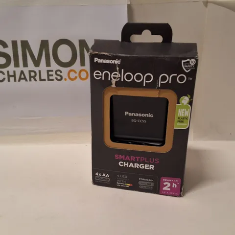 Panasonic Eneloop Pro SmartPlus Charger BQ-CC55 – 4x AA Included