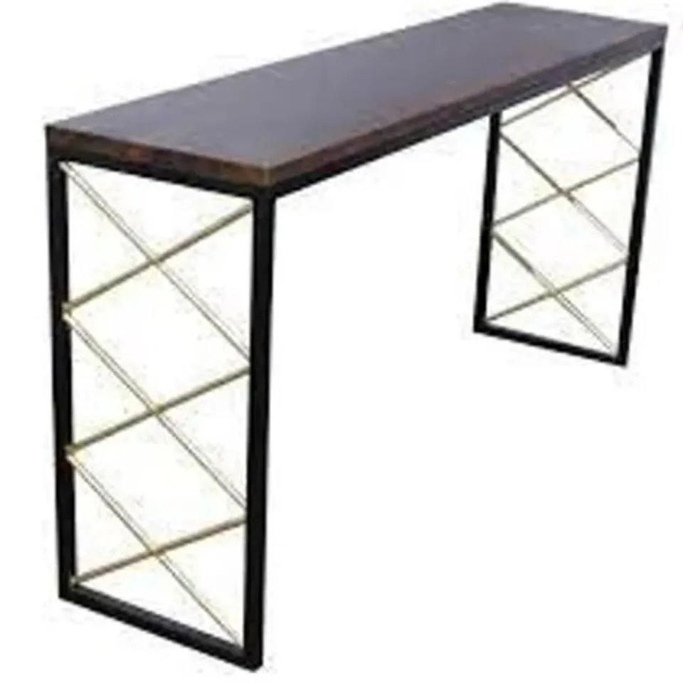 BRAND NEW BOXED ADDIS CONSOLE TABLE 79 X 71 X 71CM