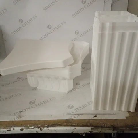 LOT OF 2 PLASTIC PODIUMS