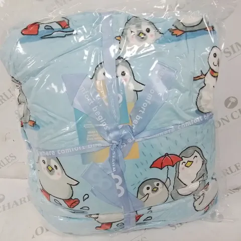 SEALED THE OODIE PENGUIN THEMED HOODED BLANKET - SIZE UNSPECIFIED 