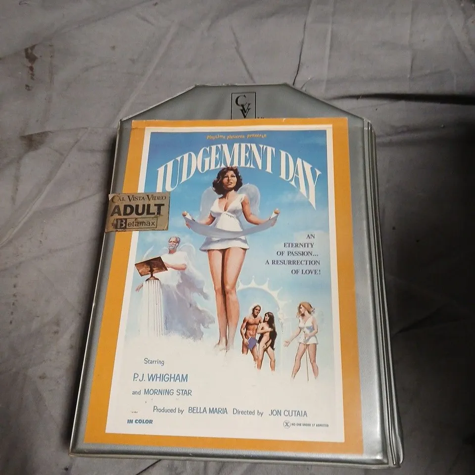 JUDGEMENT DAY BETAMAX TAPE – CAL VISTA VIDEO (ADULT)