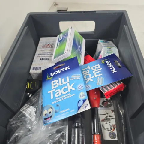 APPROXIMATELY 16 ASSORTED HOUSEHOLD ITEMS INCLUDING BONDIT SEALANT AND FLOW HEADSET PADS