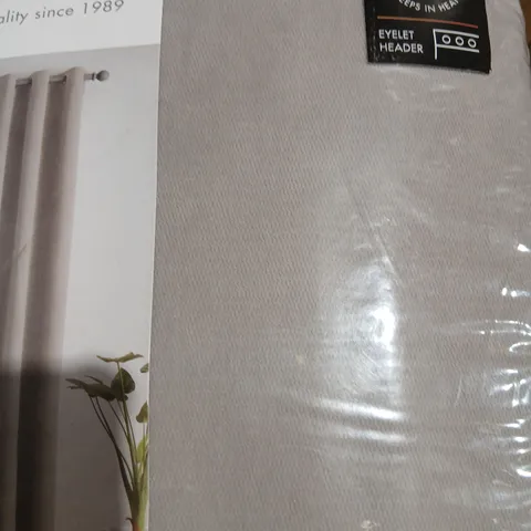CATHERINE LANSFIELD THERMAL FLEECE CURTAINS 90 X 90"