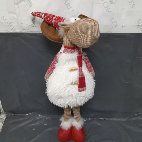 26 INCH STANDING REINDEER CHRISTMAS DECORATION