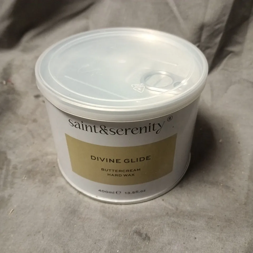 SAINT & SERENITY DIVINE GLIDE BUTTERCREAM HARD WAX – 400ML