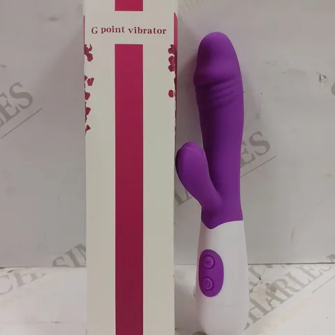 BOXED PURPLE/WHITE G POINT VIBRATOR