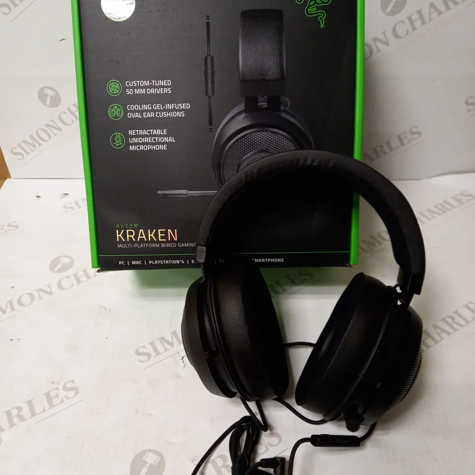 RAZER KRAKEN - CROSS-PLATFORM WIRED GAMING HEADSET