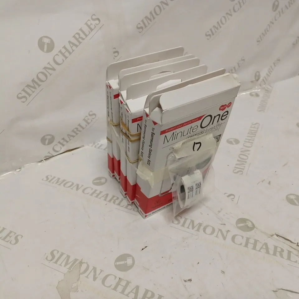 LOT OF 7 MINUTE ONE CLEAR CASE & SCREEN PROTECTOR KITS FOR SAMSUNG GALAXY S22