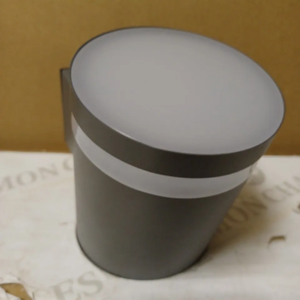 TRURO OUTDOOR SOLAR POWERED DARK GREY DOWNLIGHT