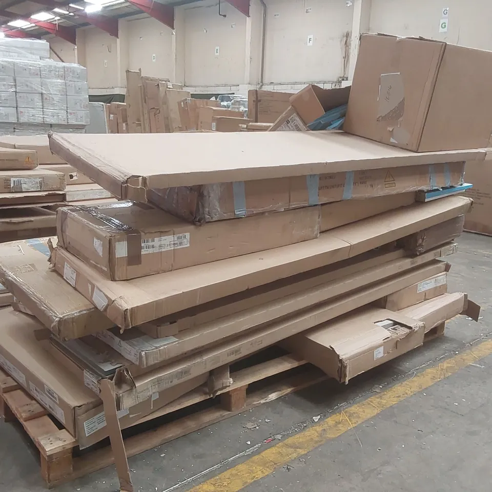 PALLET CONTAINING A VERY LARGE QUANTITY OF ASSORTED FURNITURE PARTS 