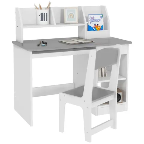 BOXED KARN 90CM WRITING DESK AND CHAIR SET