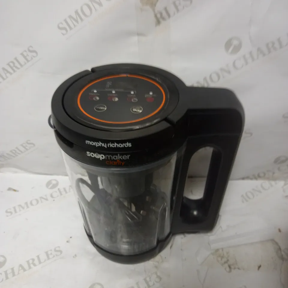 MORPHY RICHARDS CLARITY SOUP MAKER