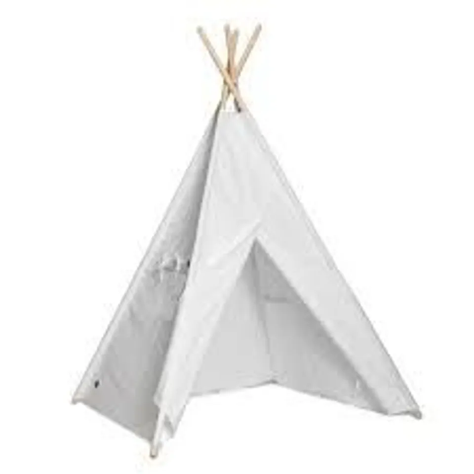 BOXED WHITE TEEPEE