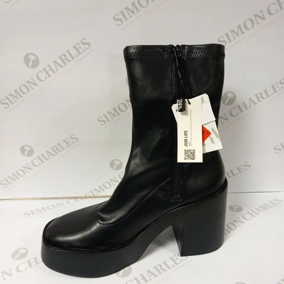 ZARA ANKLE BOOTS SIZE SIZE EU 40