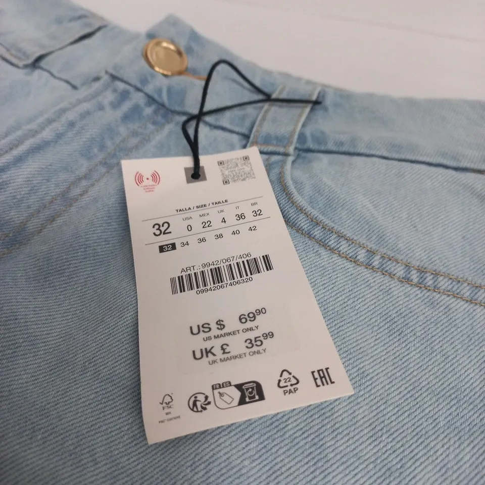 ZARA JEANS UK 4 TAGGED