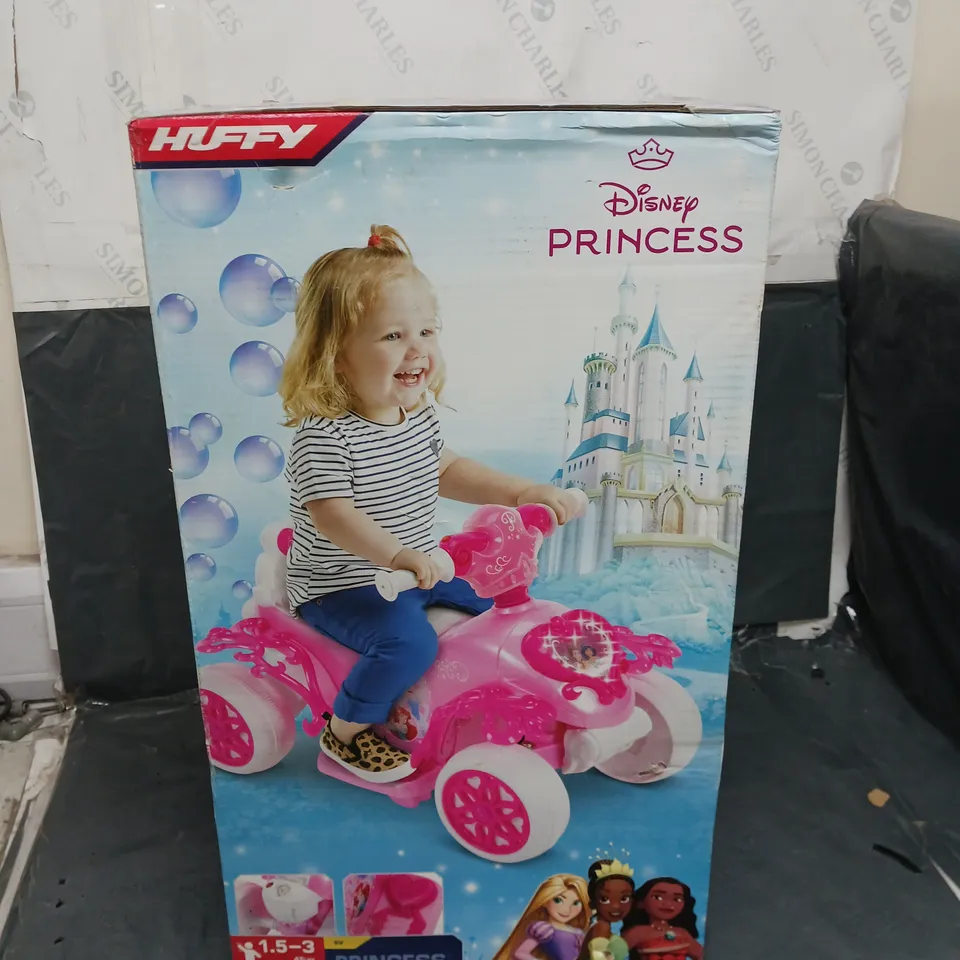 DISNEY PRINCESS BUBBLE QUAD 6V 