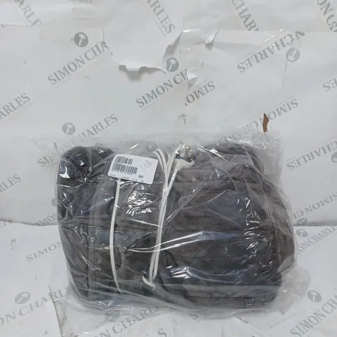 COZEE HOME VELVETSOFT HEATED THROW IN GREY