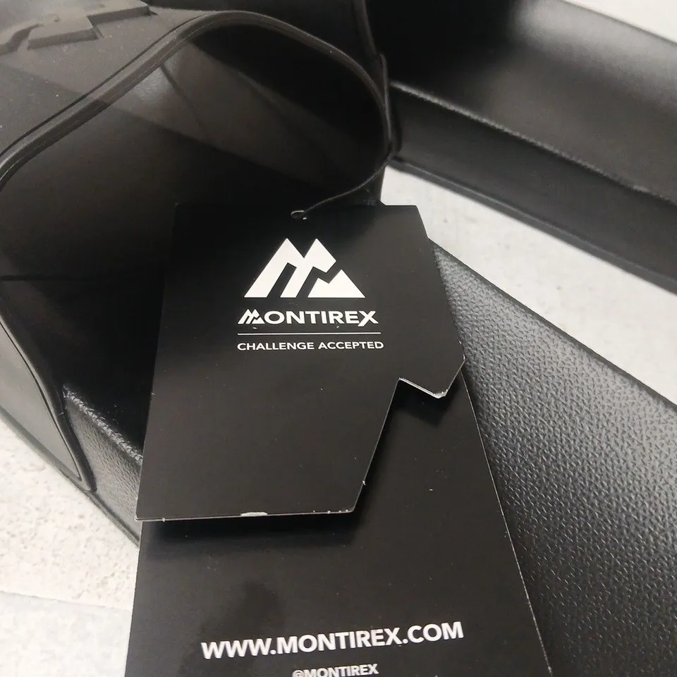 MONTIREX MTX SLIDES – BLACK, UK 11