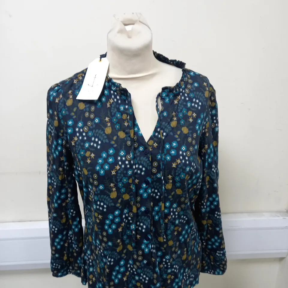 SEASALT CORNWALL ZELAH SHIRT SIZE 12