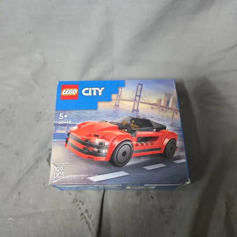LEGO CITY 60448 SPORTS CAR - 109 PIECES (BOXED)