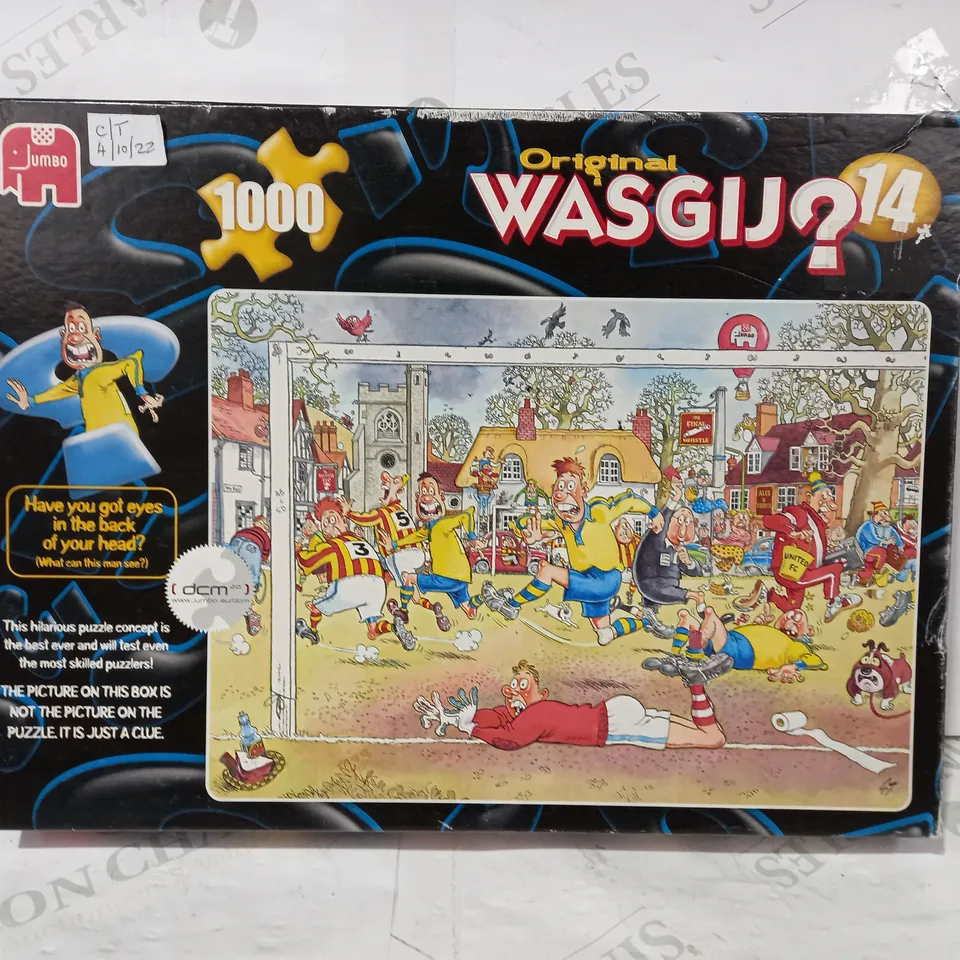 JUMBO 1000 PIECE ORIGINAL WASGIJ JIGSAW PUZZLE