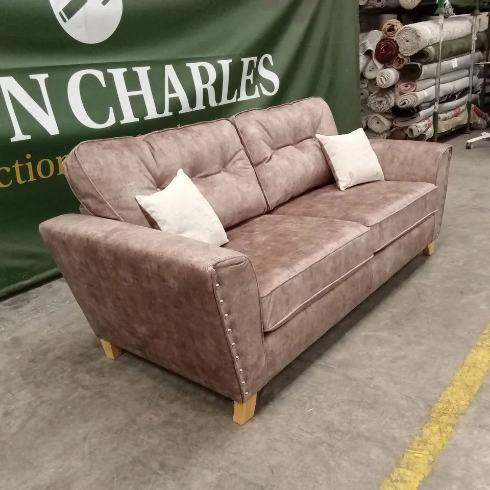 AMAYA FABRIC 3 SEATER SOFA RRP £999